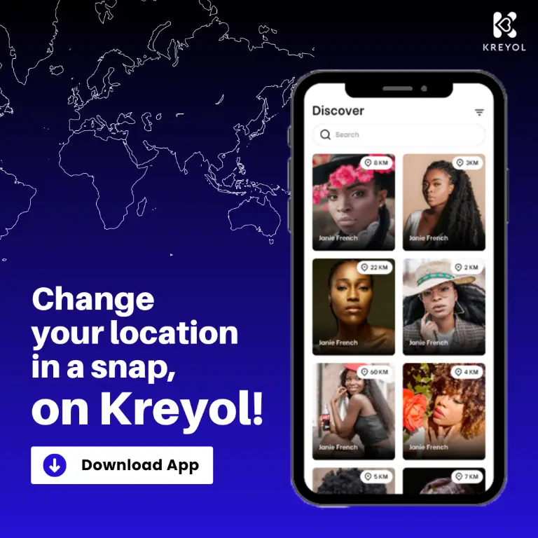 DATING APP - FOR CARIBBEAN PEOPLE (KREYOL) 3 - THUMBNAIL