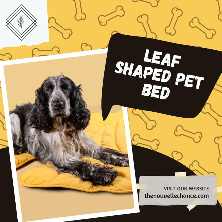 PET BED - LEAF SHAPE A - THUMBNAIL