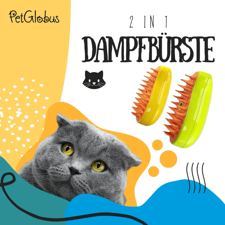 PET BRUSH - STEAM (PET GLOBUS) 3 - THUMBNAIL