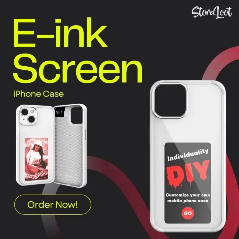 PHONE CASE - WITH A SCREEN OUTSIDE (STORE LOOT) B - THUMBNAIL